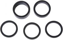 Anbauteile CONTEC SPACER SET 1 1/8" SCHWARZ