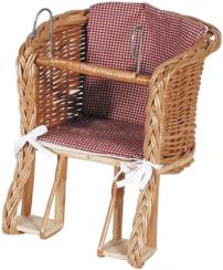 Werkstatt & Lagerung PUPPENSITZ VOLLWEIDE SORT . KARO-DESSINS