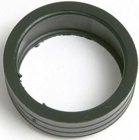 Werkstatt & Lagerung SATTELSTUETZRINGE SCHWARZ PVC