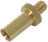 Werkstatt & Lagerung VENTILADAPTER VON DUNLOP AUF SCLAV.-VENT. M.KRAGEN