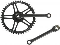 Werkstatt & Lagerung STAHL KRG 4-KANT 44Z. 150 MM SCHWARZ 1/2 X 3/32