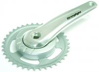 Antrieb und Schaltung TWIN KRG STRONGLIGHT 170 MM 38 Z. SILBER