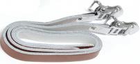 Anbauteile CONTEC PEDALRIEMEN LEATHER STRAP BRAUN