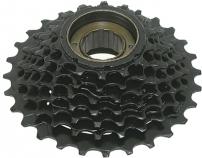 Fahrradzubehör SCHRAUBKRANZ IMPORT 7-F. 14-28 ZAEHNE SCHWARZ