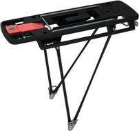 Fahrradzubehör ALU-GEPAECKTRAEGER DUAL SYSTEM SCHWARZ