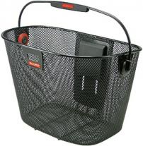 Fahrradzubehör KLICK FIX KORB UNILUX SCHWARZ ENGMASCHIG