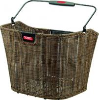 Fahrradzubehör KLICK FIX KORB STRUCTURA BRAUN