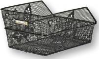 Fahrradzubehör BASIL HR KORB CENTO S FLOWER SCHWARZ
