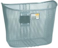 Fahrradzubehör NEW LOOXS"VR-CITY KORB TOSCANE"FESTMONT SILBER