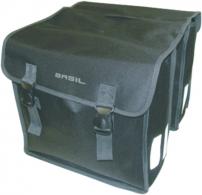 Fahrradzubehör DOPPELTASCHE MARA SCHWARZ KLETTBEFEST. 26 LTR.