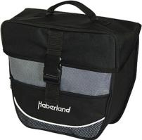 Fahrradzubehör EINZELPACKTASCHE HABERL. 12,5L SCHWARZ/SILBER