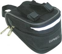 Fahrradzubehör BASIL SATTELTASCHE "MADA SCHW. 1 LIT.SCHLAUFENBEF.