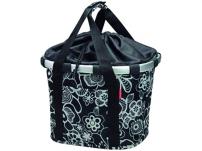 Fahrradzubehör EINKAUFSTASCHE BIKEBASKET FLEUR SCHWARZ