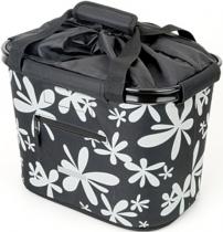 Werkstatt & Lagerung KORBTASCHE SCHWARZ/BLUME BLUE BIRD M. HALTERUNG