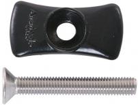 Werkstatt & Lagerung STAENDERPLATTE F.ATRAN STYLO SCHWARZ M10 X 70MM