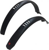 Fahrradzubehör STECKBLECHSET HEBIE 0757 SCHW. 20"