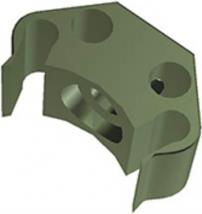 Werkstatt & Lagerung BOWDENZUG-BEFEST. SCHW. 4-FACH RAHMENBEF.