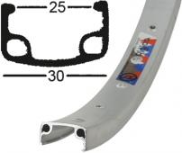Werkstatt & Lagerung ALU FELGE AS32 25-406 DV SILB.MATT 36L.GEPUNZ