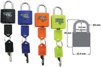 Werkstatt & Lagerung MINI-SCHLOSS-SET SECURITY PLUS,SET A 4 STUECK