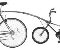 Fahrradzubehör TANDEMSTANGE TRAIL-GATOR ROT