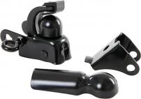 Fahrradzubehör CONTEC ANHAENGER-KUPPLUNG RAHMENMONTAGE SCHWARZ