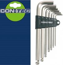 Werkstatt & Lagerung CONTEC Innensechskant-SCHLUESSEL- SATZ 2,5/3/4/5/6/8/10 MM
