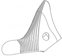 Antrieb und Schaltung CAMPAGNOLO GRIFFGUMMI F. ATHENA SCHWARZ