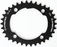 Antrieb und Schaltung OSYMETRIC KETTENBLATT 104 MM 34 Z. MTB SINGLE