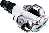 Antrieb und Schaltung PR.SHIMANO PEDALE PDM 520 WEISS MIT PLATTEN