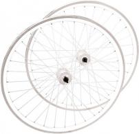 Fahrradzubehör POINT LAUFRADSATZ SINGLE SPEED 700C WEISS/WEISS