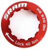 Sram Cassette Lockring Aluminum PG990, PG970 DH for 11T Red