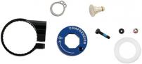 Sram Compression Remote Spool 17mm (set screw)/Internal FloodgateCap/Cable Clamp Remote Aluminum, Motion Control - Reba Reve lation (2009-2011)
