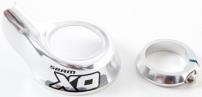 Sram X0 Grip Shift Silver Cover/Clamp Kit, Left