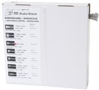 Werkstatt & Lagerung BREMSINNENZUG 2,25 M MIT ENDHUELSEN,NIRO,BIRNENNIP