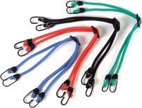 Werkstatt & Lagerung GEPAECKRIEMEN "EURO" MIT 4 HAKEN, FARBL. SORTIERT