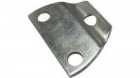 Werkstatt & Lagerung MONTAGEPLATTE 1-LOCH BEFE STIGUNG VERZINKT STECO