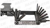 Werkstatt & Lagerung CONTEC MULTI-TOOL 22N1 POCKET GADGET F22 SCHWARZ