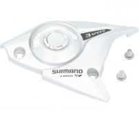 Shimano Upper Cover for Left Hand (Silver) & Fixing Screws (M3 x 5)
