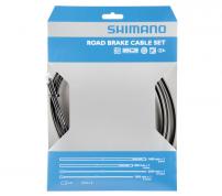 Shimano SIL-TEC-coated brake cable sets (Black)