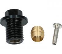 Shimano  Flange Flare Nut Unit (M9/Black) for ST-R9120/R9170
