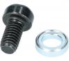 Shimano  Cable Fixing Bolt (M6 x 11.5) & Plate A

