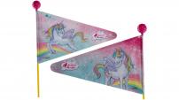 Werkstatt & Lagerung BIKE FASHION SICHERHEITS- WIMPEL EINHORN PARADIES
