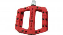 Anbauteile BRAVE PEDAL DIRT LIGHT NYLON PLATTFORM ROT