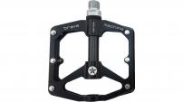 Anbauteile BRAVE MACH. PED. CARBON CNC PLATTFORM SCHWARZ