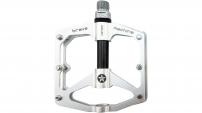 Anbauteile BRAVE MACH. PED. CARBON CNC PLATTFORM SILBER