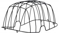 Fahrradzubehör DRAHTGITTER F. TIERKORB BUDDY, BLACK