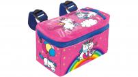 Werkstatt & Lagerung LENKERTASCHE "EINHORN" PINK
