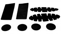 Fahrradzubehör ISOLIERPADS SILCA NASTRO AERO BLACK DIE-CUT