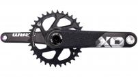 Werkstatt & Lagerung SRAM KRG X01 DH DUB83 34 Z. 170 MM SCHWARZ