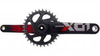 Werkstatt & Lagerung SRAM KRG X01 EAGLE DUB 32 Z.SBOOST+ 175 MM OXY RED